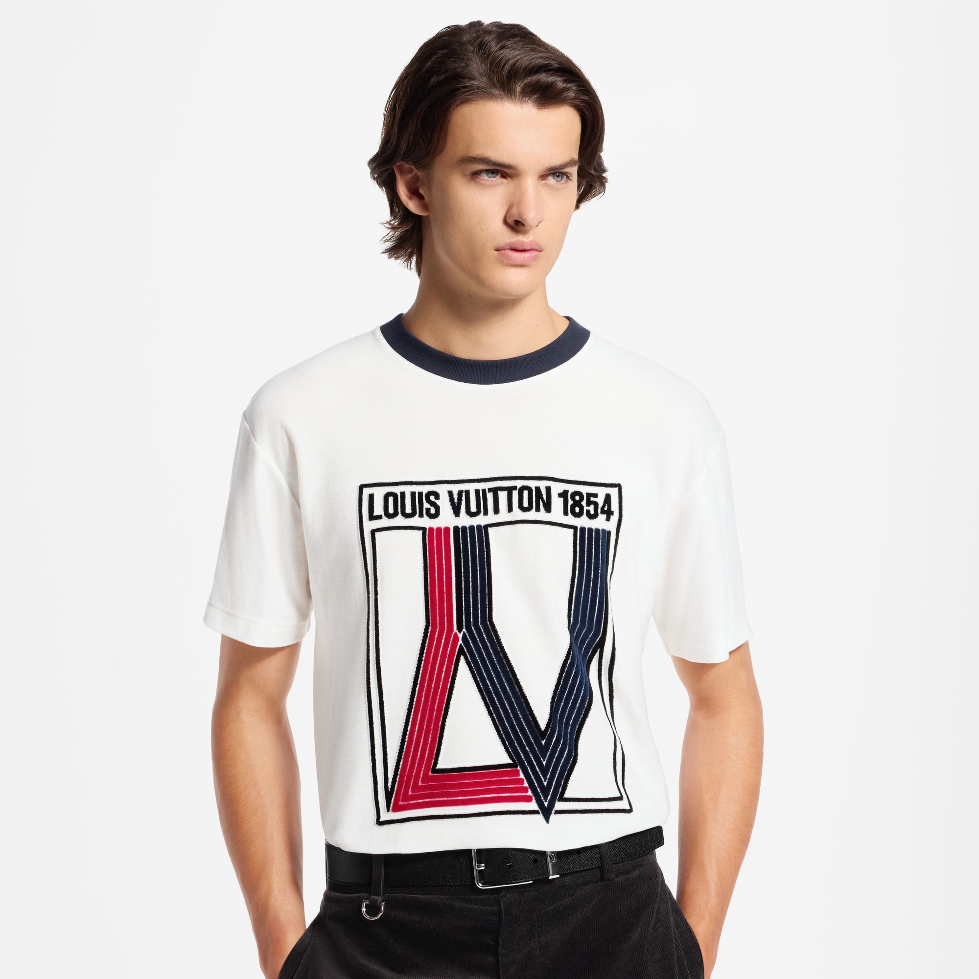 ベルベット グラフィカル ショートスリーブTシャツ ｜ルイ・ヴィトン